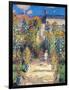 Monet: Garden/Vetheuil-Claude Monet-Framed Giclee Print