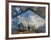 Monet: Gare St-Lazare, 1877-Claude Monet-Framed Giclee Print