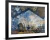 Monet: Gare St-Lazare, 1877-Claude Monet-Framed Giclee Print