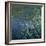 Monet: Irises By The Pond-Claude Monet-Framed Giclee Print