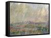 Monet: Landscape-Claude Monet-Framed Stretched Canvas