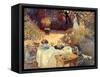 Monet: Luncheon, C1873-Claude Monet-Framed Stretched Canvas