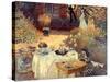 Monet: Luncheon, C1873-Claude Monet-Stretched Canvas