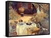 Monet: Luncheon, C1873-Claude Monet-Framed Stretched Canvas