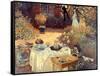 Monet: Luncheon, C1873-Claude Monet-Framed Stretched Canvas