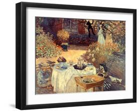 Monet: Luncheon, C1873-Claude Monet-Framed Giclee Print