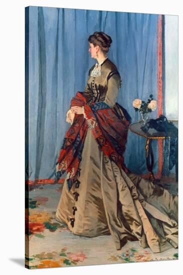 Monet: Mme Gaudibert, 1868-Claude Monet-Stretched Canvas