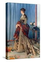 Monet: Mme Gaudibert, 1868-Claude Monet-Stretched Canvas