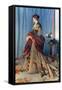 Monet: Mme Gaudibert, 1868-Claude Monet-Framed Stretched Canvas