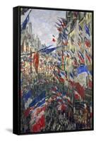 Monet: Montorgeuil, 1878-Claude Monet-Framed Stretched Canvas