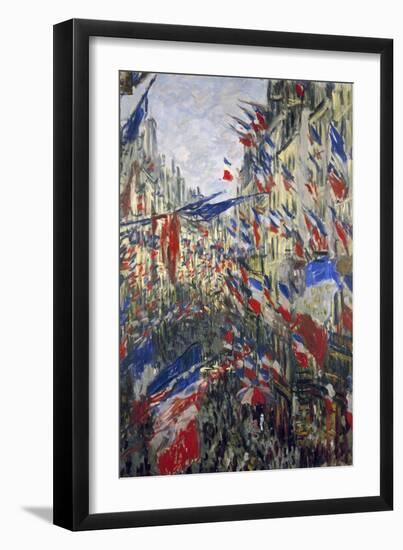 Monet: Montorgeuil, 1878-Claude Monet-Framed Giclee Print