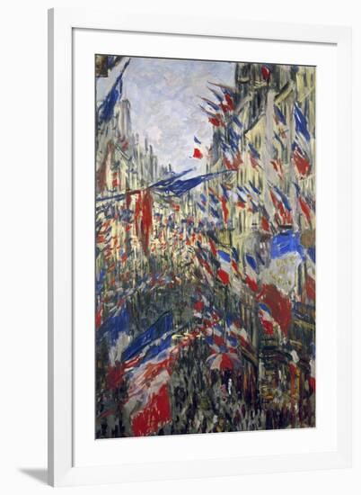 Monet: Montorgeuil, 1878-Claude Monet-Framed Giclee Print