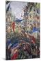 Monet: Montorgeuil, 1878-Claude Monet-Mounted Giclee Print