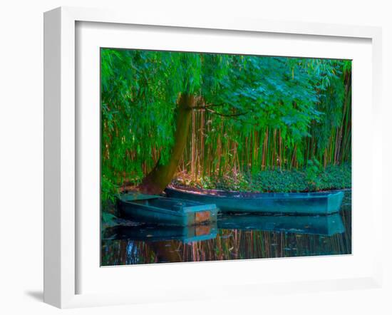 Monet's Boats-Steven Maxx-Framed Photographic Print