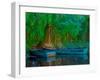 Monet's Boats-Steven Maxx-Framed Photographic Print