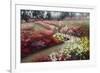 Monet's Flower Garden-Zhen-Huan Lu-Framed Giclee Print