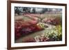 Monet's Flower Garden-Zhen-Huan Lu-Framed Giclee Print