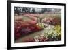 Monet's Flower Garden-Zhen-Huan Lu-Framed Giclee Print