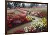 Monet's Flower Garden-Zhen-Huan Lu-Framed Giclee Print