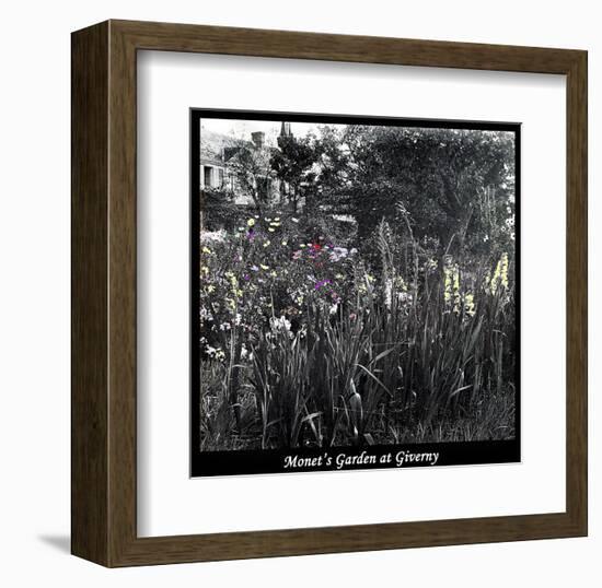 Monet's Garden at Giverny-null-Framed Giclee Print