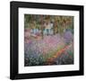 Monet's Garden at Giverny-Claude Monet-Framed Art Print