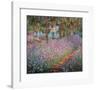 Monet's Garden at Giverny-Claude Monet-Framed Art Print