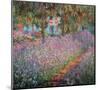 Monet's Garden at Giverny-Claude Monet-Mounted Art Print