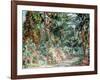 Monet's Garden' C1880-Claude Monet-Framed Giclee Print