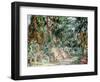 Monet's Garden' C1880-Claude Monet-Framed Giclee Print