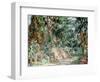 Monet's Garden' C1880-Claude Monet-Framed Giclee Print