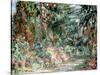 Monet's Garden' C1880-Claude Monet-Stretched Canvas