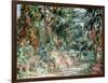 Monet's Garden' C1880-Claude Monet-Framed Giclee Print