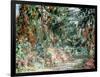 Monet's Garden' C1880-Claude Monet-Framed Giclee Print