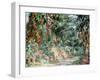 Monet's Garden' C1880-Claude Monet-Framed Giclee Print