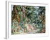 Monet's Garden' C1880-Claude Monet-Framed Giclee Print