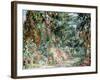 Monet's Garden' C1880-Claude Monet-Framed Giclee Print