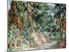 Monet's Garden' C1880-Claude Monet-Mounted Giclee Print