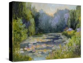 Monet's Garden I-Mary Jean Weber-Stretched Canvas