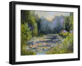 Monet's Garden I-Mary Jean Weber-Framed Art Print