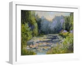 Monet's Garden I-Mary Jean Weber-Framed Art Print