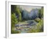 Monet's Garden I-Mary Jean Weber-Framed Art Print