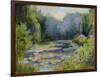 Monet's Garden I-Mary Jean Weber-Framed Art Print