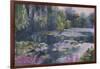 Monet's Garden II-Mary Jean Weber-Framed Art Print