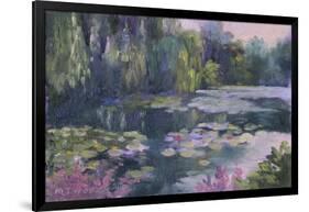 Monet's Garden II-Mary Jean Weber-Framed Art Print