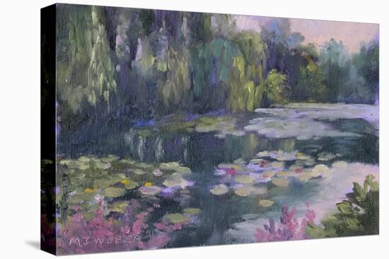 Monet's Garden II-Mary Jean Weber-Stretched Canvas