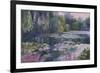 Monet's Garden II-Mary Jean Weber-Framed Premium Giclee Print