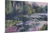 Monet's Garden II-Mary Jean Weber-Mounted Premium Giclee Print