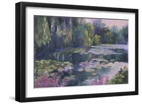 Monet's Garden II-Mary Jean Weber-Framed Art Print