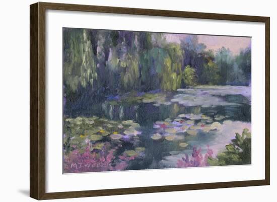 Monet's Garden II-Mary Jean Weber-Framed Art Print