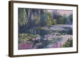 Monet's Garden II-Mary Jean Weber-Framed Art Print